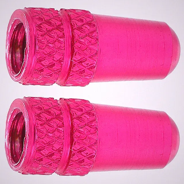 2pcs Valve Caps Bicycle Valve Stem Cover Aluminum Alloy Bike Tire Valve