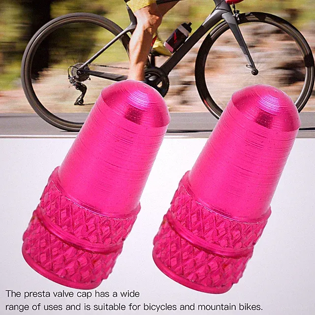 2pcs Valve Caps Bicycle Valve Stem Cover Bike Tire Valve Caps Dust Covers