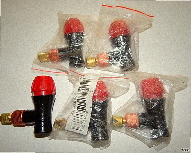 5 QTY Aluminum Adapter for Bicycle Valves