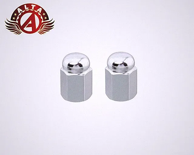 ALTA Hex Dome Valve Caps Lowrider Bicycle Cruiser BMX MTB Bike Schrader 5 COLORS