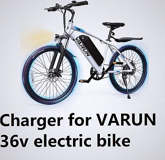 🔥fast AC Adapter battery Charger For VARUN 36v 360W 24'' Electric Mountain Bike