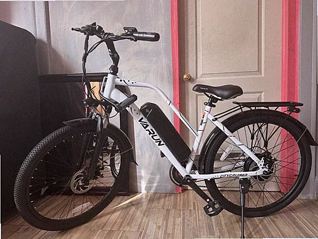 VARUN 26-inch City Commuter E-Bike 48V 20MPH E-bike 40Miles Certified UL 2849